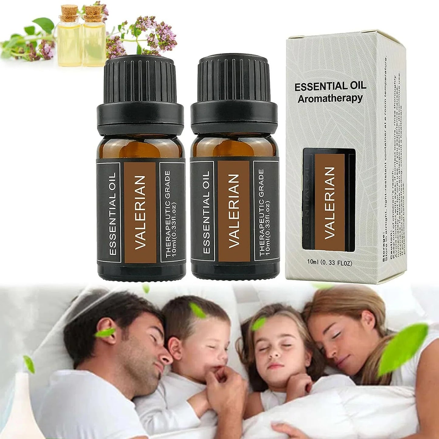 Valerian Essential Oil - Natural Sleep Aid for Relaxation
