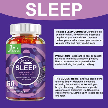 Sleep Gummies - Melatonin & L-Theanine for Better Sleep