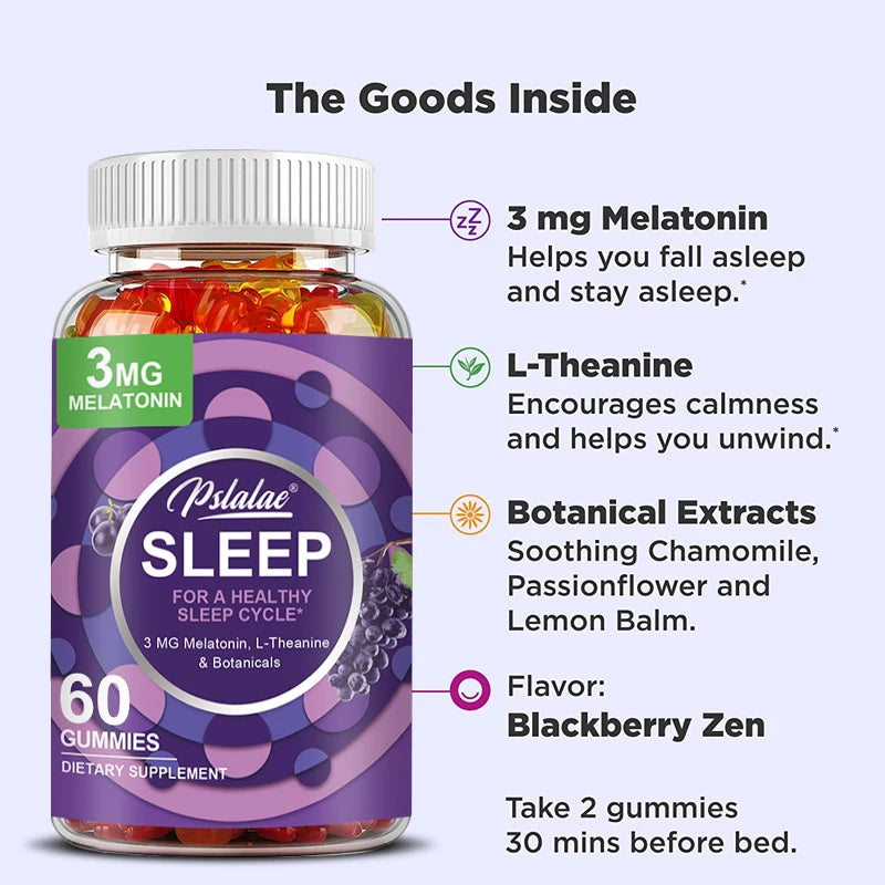 Sleep Gummies - Melatonin & L-Theanine for Better Sleep