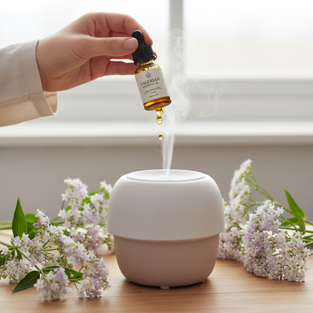 Using Valerian Essential Oil in Diffuser