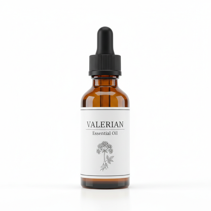 Valerian Essential Oil Bottle - Pure Natural Sleep Aid