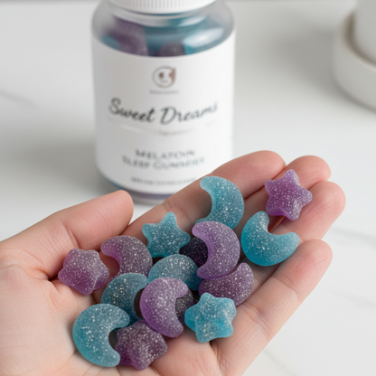 Sleep Gummies Close-up